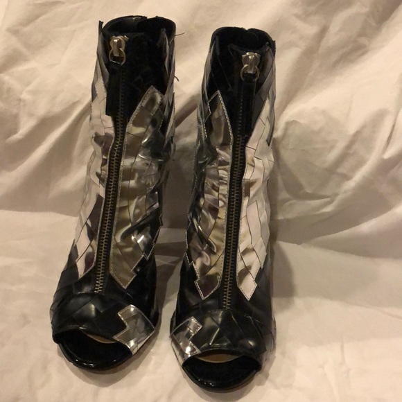 Giuseppe for Thakoon mirror mosaic ankle boot Sz39 - Picture 3 of 8